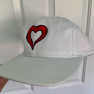 Vintage White Escada Logo Snapback